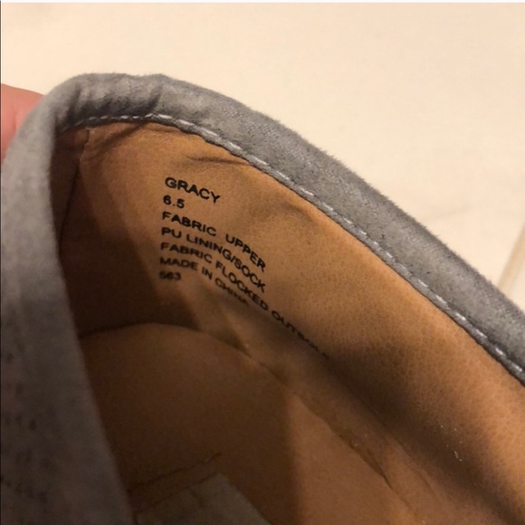 Grey Steve Madden Gracy Slip on Sneakers - Picture 5 of 5